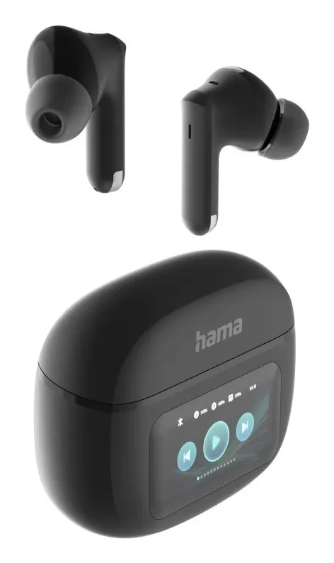 Hama 00221820 cuffia e auricolare True Wireless Stereo (TWS) In-ear Musica e Chiamate Bluetooth Nero - immagine 1