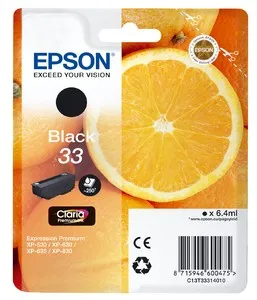Epson Oranges Cartuccia Nero T33 Claria Premium - immagine 1