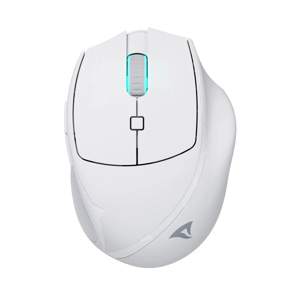 Sharkoon Mouse Wireless Officepal Ergonomico Bianco - immagine 1