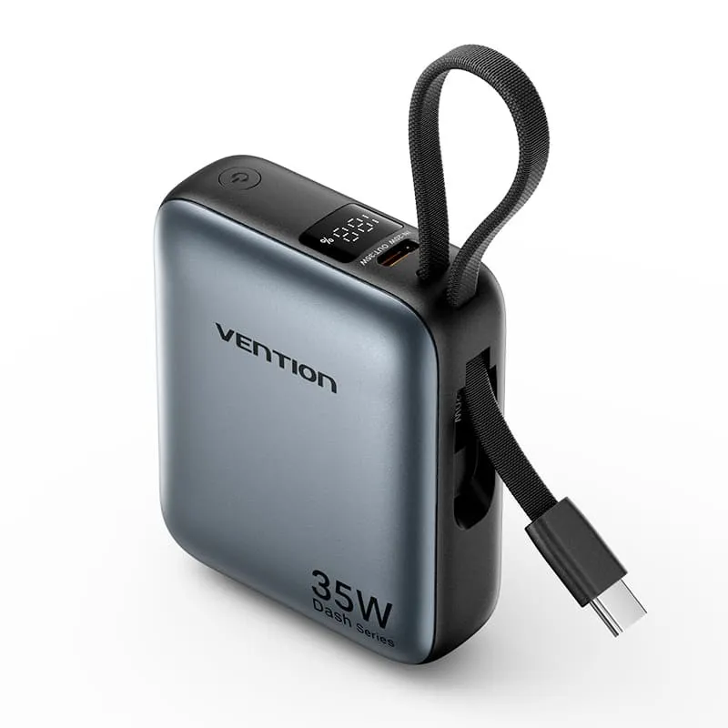 Vention FHEH0 batteria portatile Polimeri di litio (LiPo) 10000 mAh Nero - immagine 1