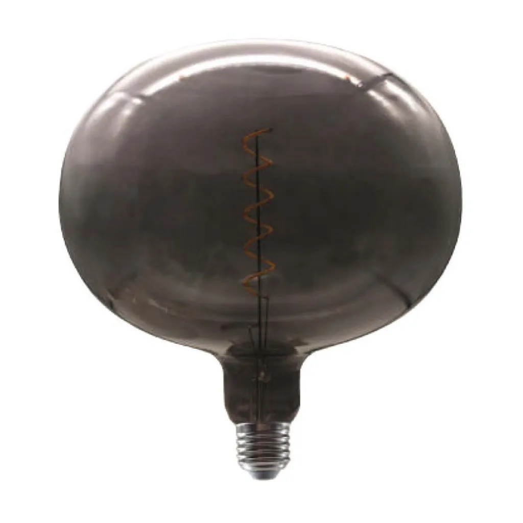 V-TAC Lampadina LED E27 4W Filamento Forma di Ciottolo Colore Nero - immagine 1