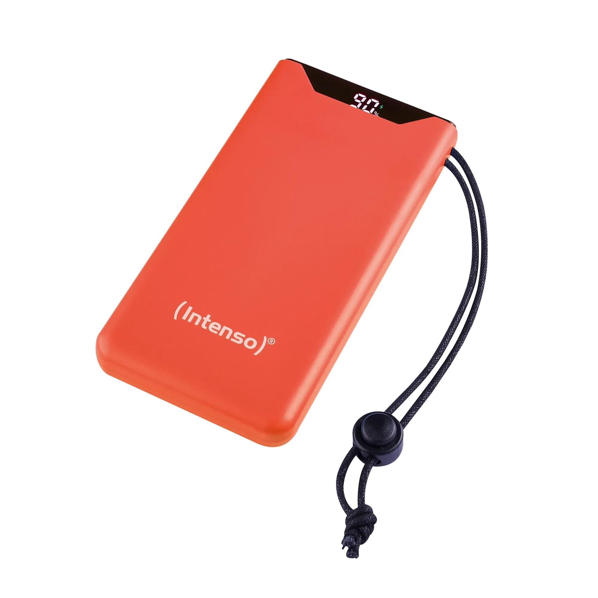 Intenso Power Bank F10000 Pd Qualcomm Quick Charge 3.0 Digital Percentage Display Arancio - immagine 1