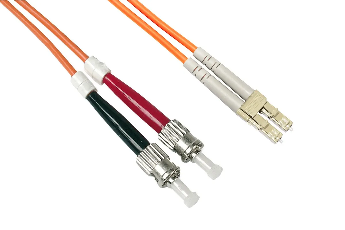 Cavo Fibra Ottica Lc A St Multimode Duplex Om2 50/125 Mt.50 - immagine 1