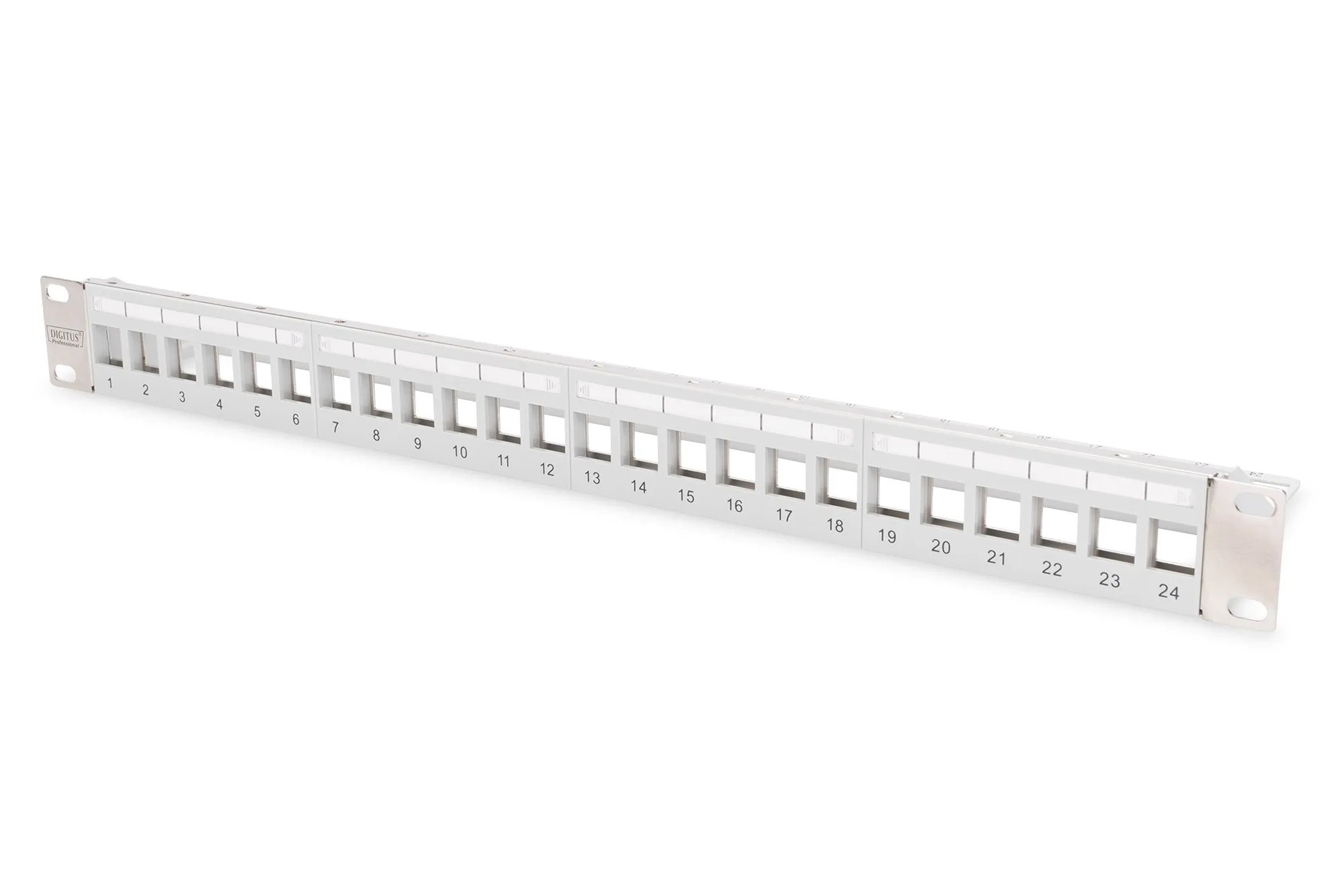 Digitus Pannello Patch 19 Per Jack Keystone 1U Scarico Digitus 24 Porte - immagine 1