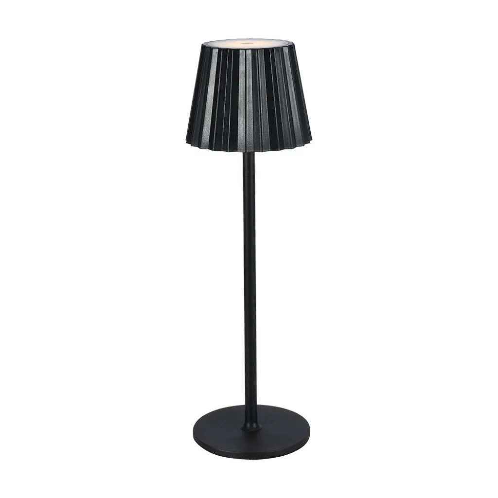 V-TAC Lampada LED da Tavolo 1.5W 115*370mm Colore Nero ricaricabile con USB C Touch Dimmerabile 3in1 - immagine 1
