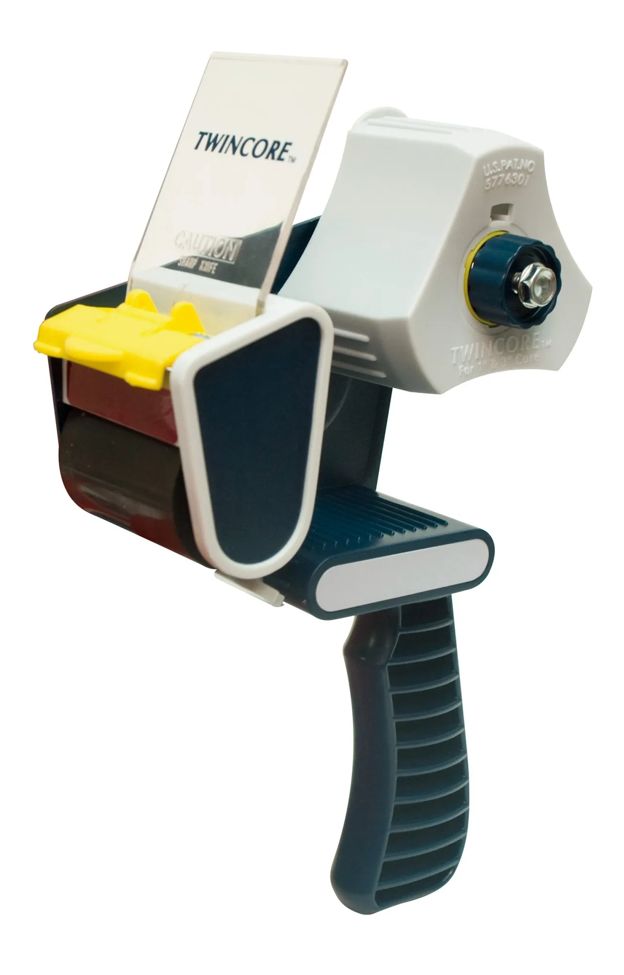 Apli Seal Dispenser - per Rotolo Normale e Compatto - Facile da Usare e Caricare - Robusto e Durevole - Bianco - immagine 1