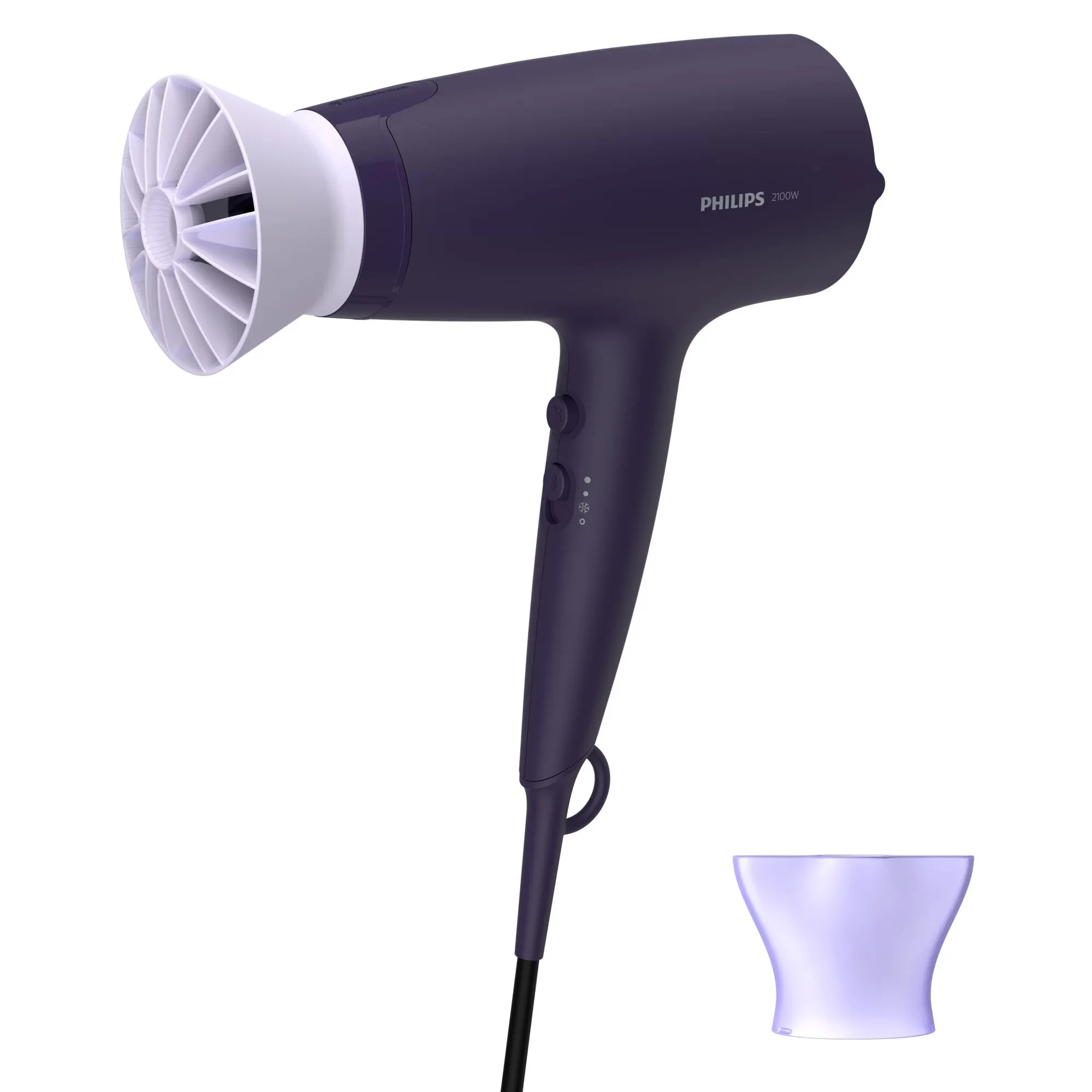 Asciugacapelli Thermoprotect Serie 3000 2100W Accessorio Diffus. - immagine 1