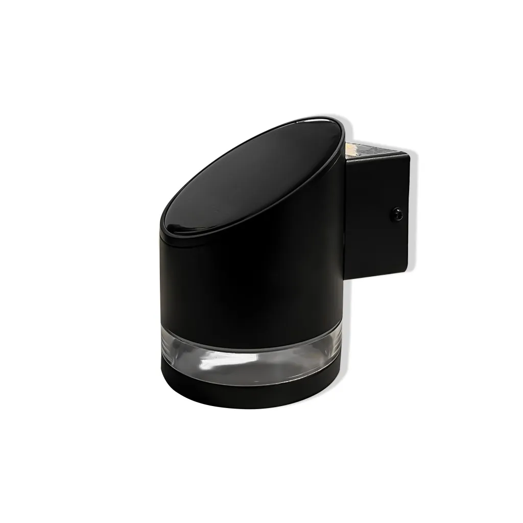 V-TAC Lampada LED da Giardino Cilindrica con Pannello solare 1W Corpo Nero 121*90*112.5mm 3000K IP54 - immagine 1