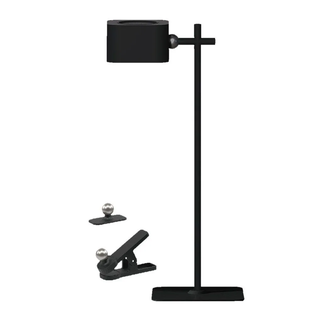 V-TAC Lampada LED da Tavolo Magnetica 3W con Batteria Ricaricabile USB C Colore Nero Touch Dimmerabile 3in1 - immagine 1