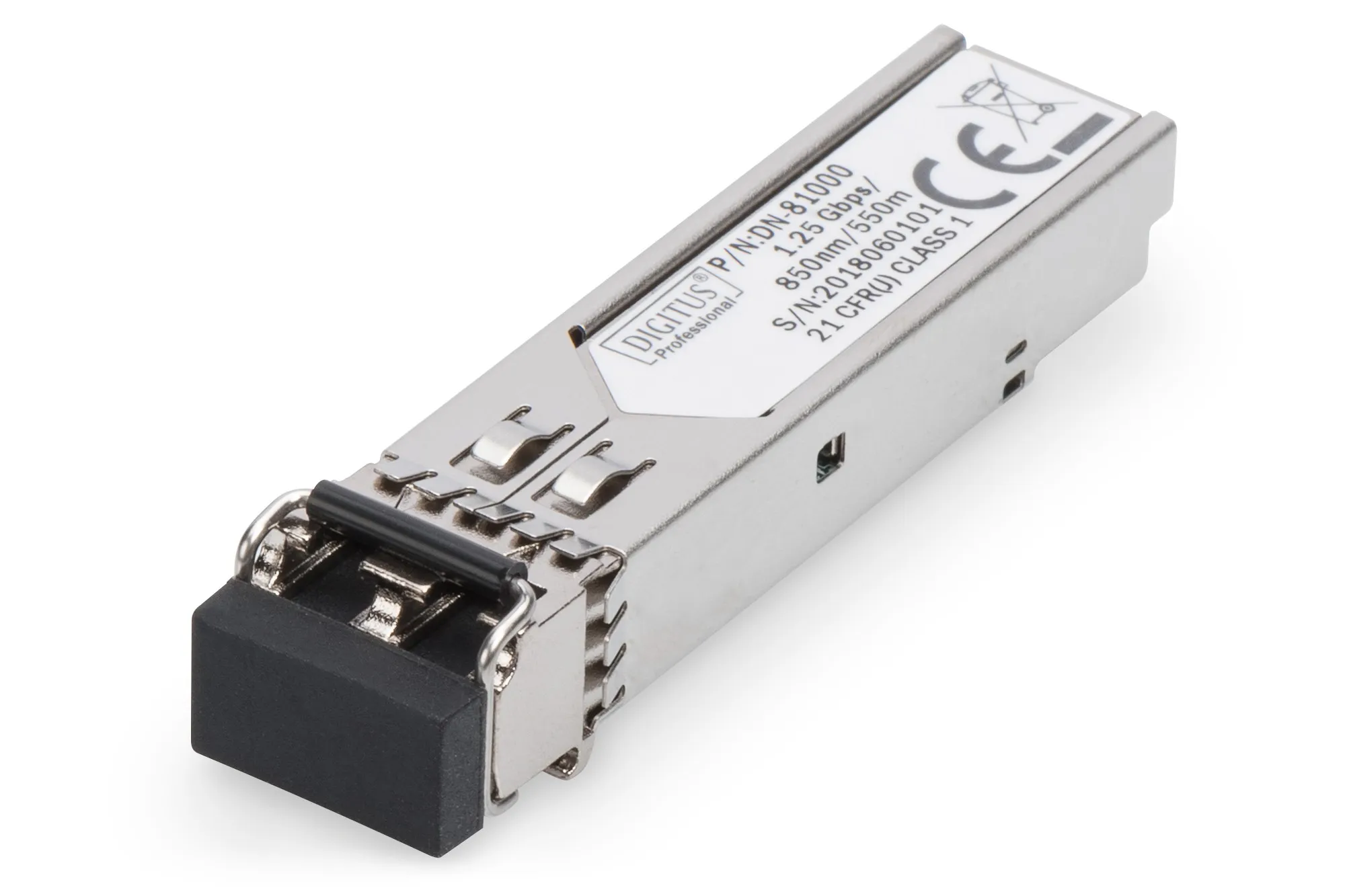 Modulo Mini Gbic (Sfp) Multimode Lc Duplex 1000Base-Sx 850Nm - immagine 1