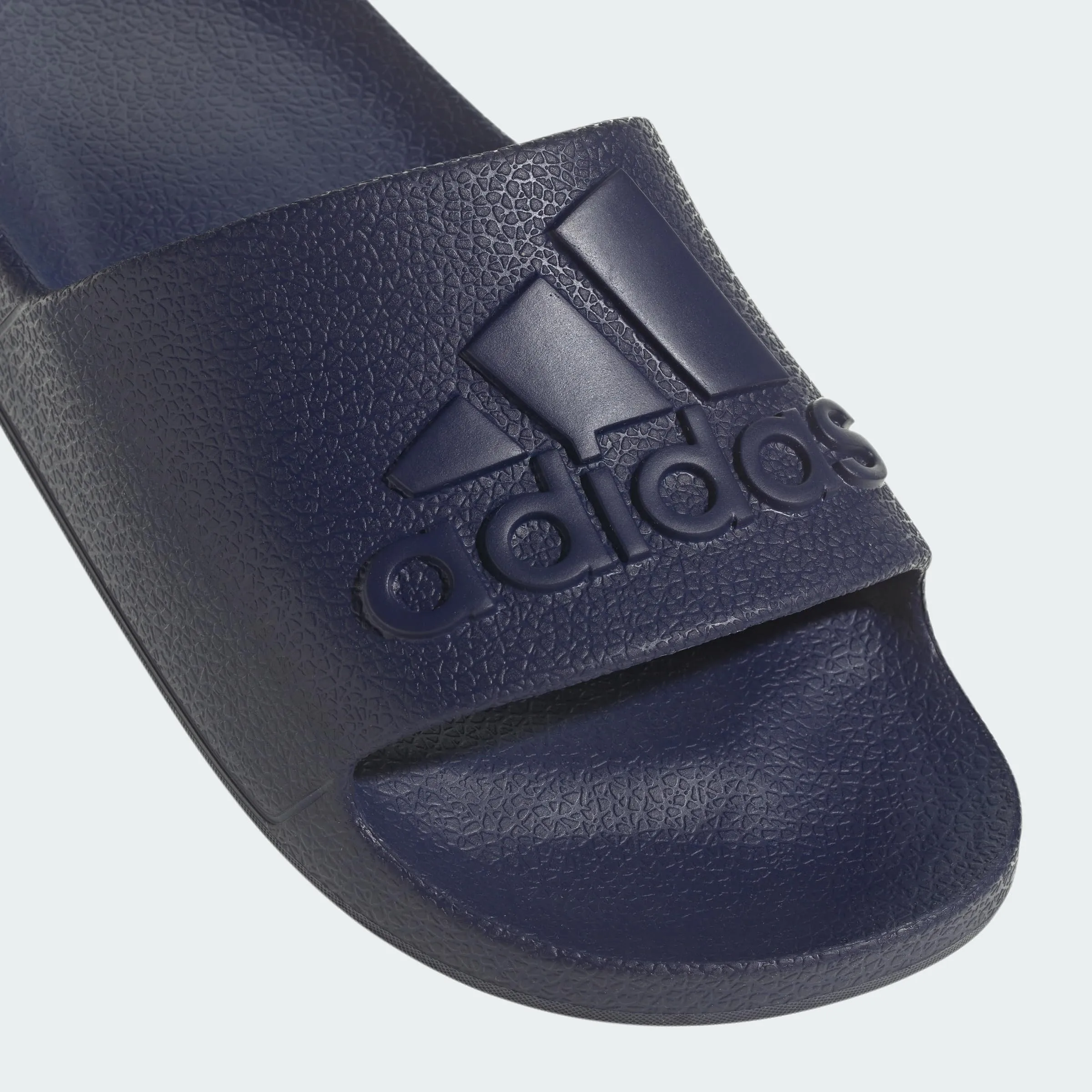 Adidas Unisex Adilette Aqua Slides Dark Blue / Dark Blue / Dark Blue 8 UK 42 EU - immagine 4