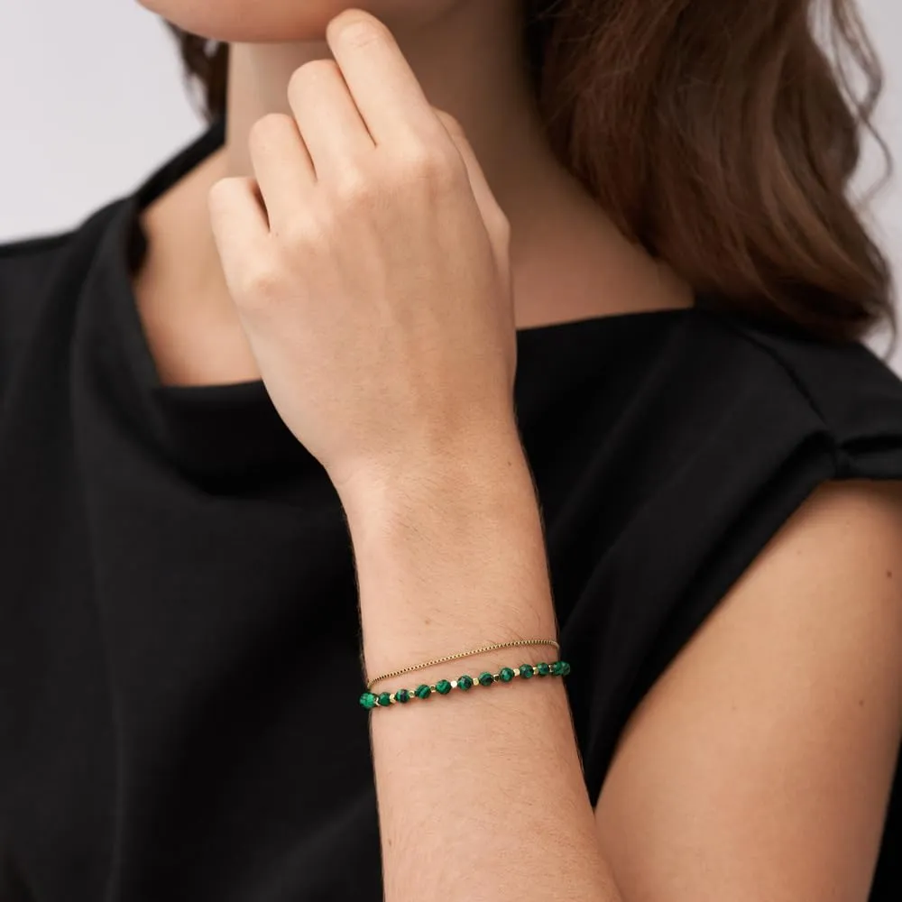 Fossil Women's Semi precious beads with lobster clasp closure bracelet - immagine 2