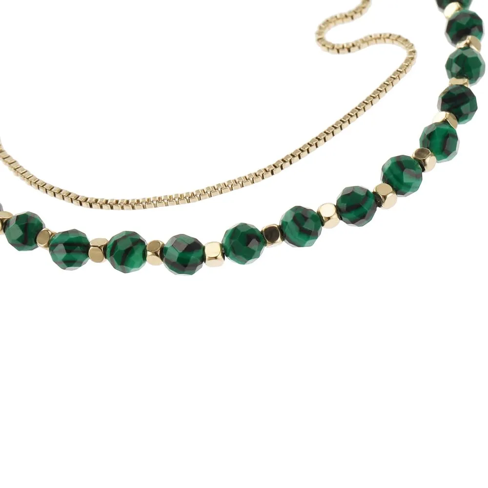 Fossil Women's Semi precious beads with lobster clasp closure bracelet - immagine 3