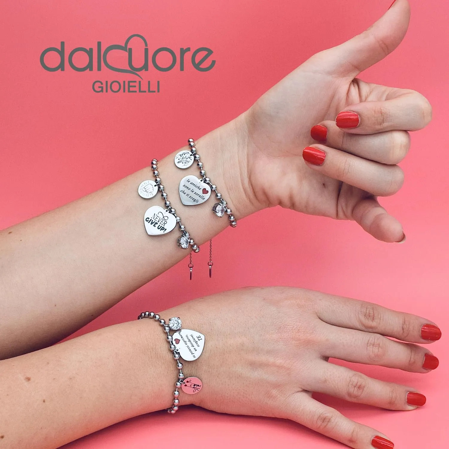 dalcuore Bracciale Mamma Regalo, Festa della mamma Regali di Natale Idea sei Speciale regalo compleanno per mamma x neomamma nonna gioielli da donna cofanetto braccialetto della mamma - immagine 4