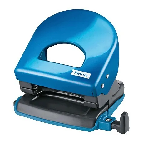 Perforatrice Petrus 62 fori - Fino a 30 fogli - Perforatrici da 55 mm - Colore blu - immagine 1