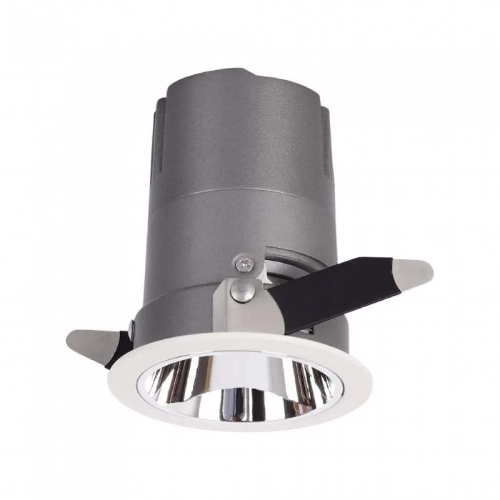 V-TAC Faro da Incasso LED COB per Hotel 6W Orientabile di 27° 4000K CRI>95 - immagine 1