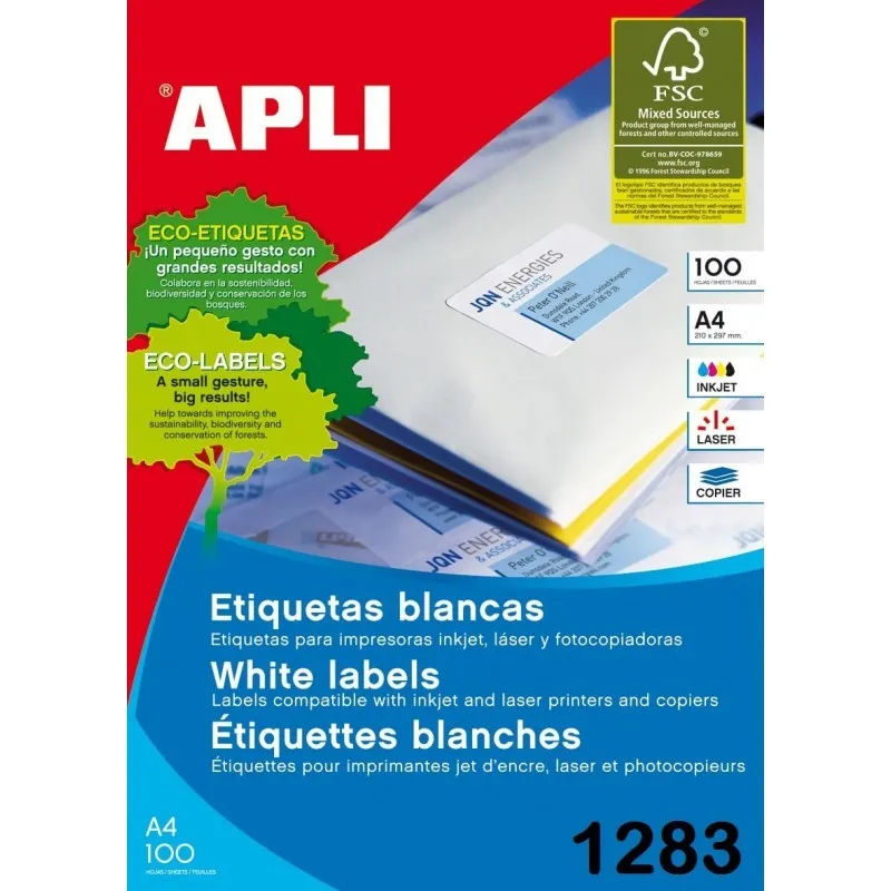 APLI 01283 Bianco - immagine 1