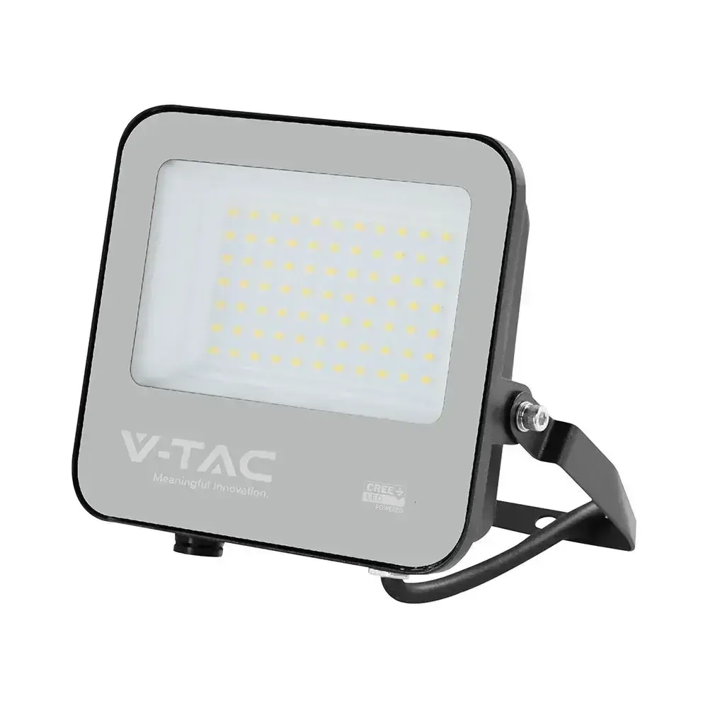 V-TAC PRO Faro LED SMD Chip CREE 50W 185LM/W Nero 4000K IP65 - immagine 1