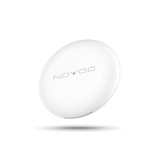 Localizzatore anti-smarrimento intelligente Novoo di Energy Systems - Compatibile con iOS e Android - Bluetooth - Durata della batteria fino a 1 anno - Bianco - immagine 1