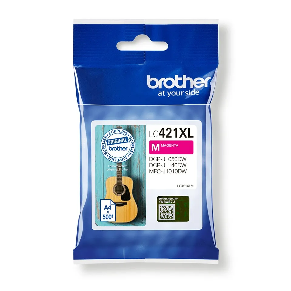 Originale Brother LC421XL cartuccia magenta - LC421XLM - immagine 1