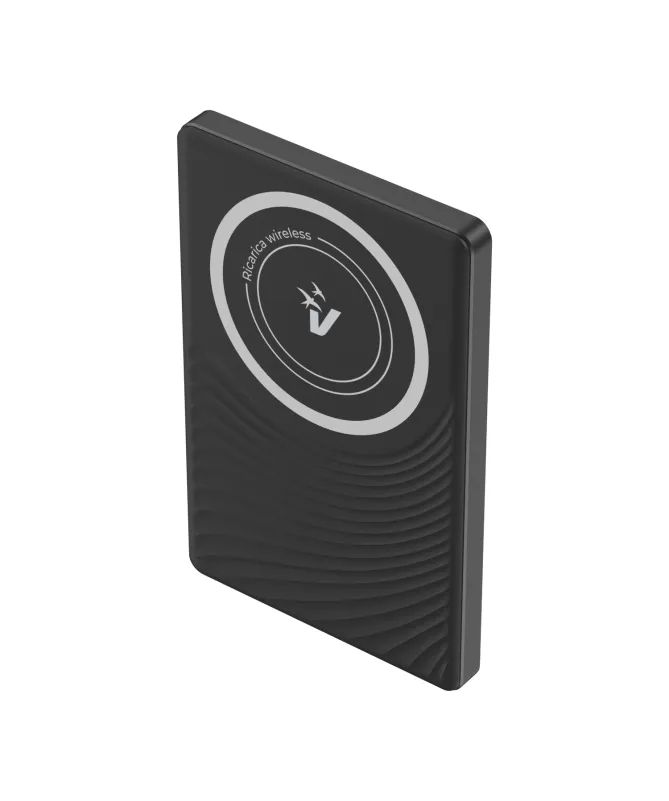 Vultech Powerbank Magsafe Schermo Lcd 5000 Mah Type C Ricarica Wireless Fino 15W Pd20W Nero - immagine 1