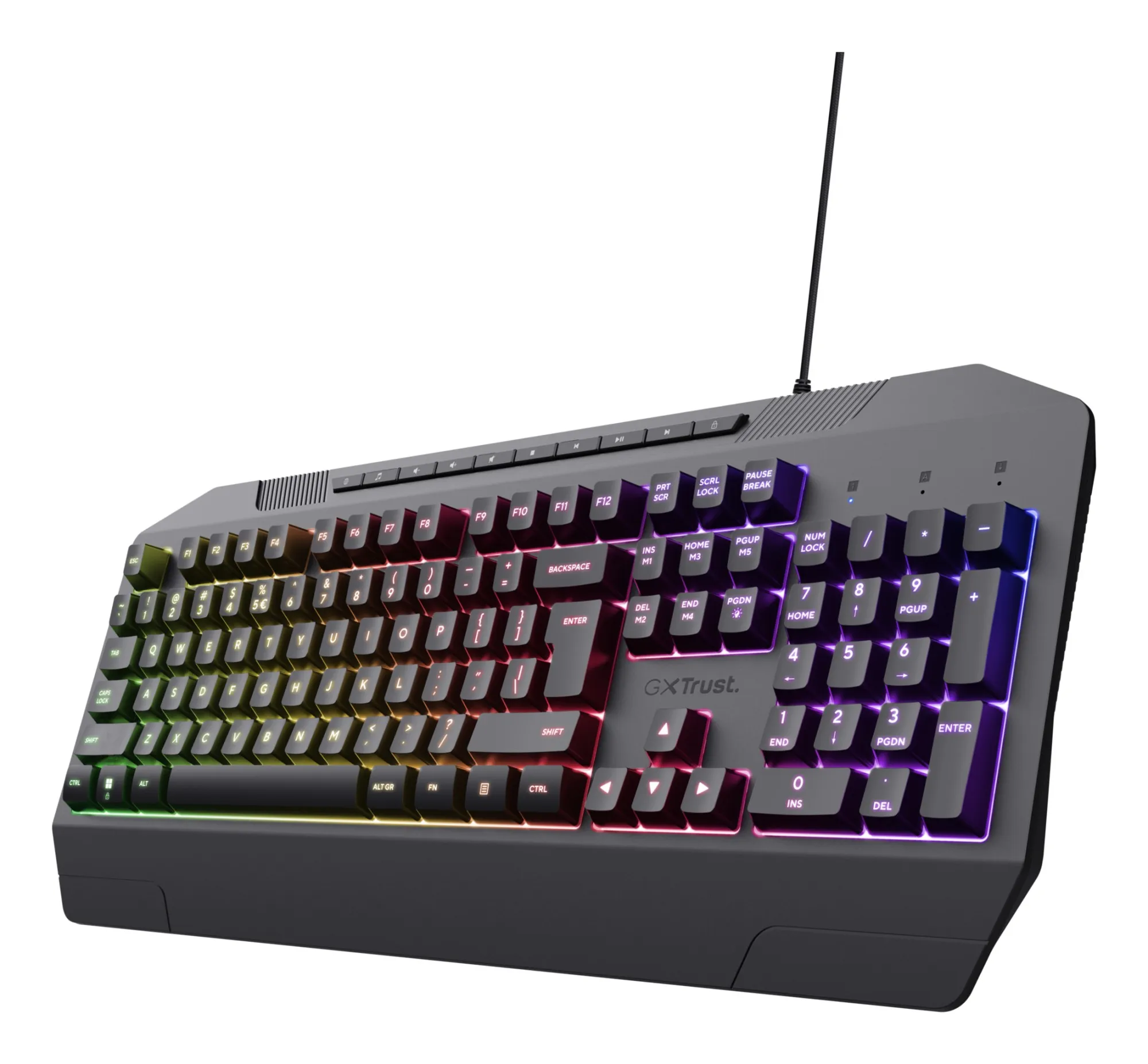 Trust GXT 836 Evocx Tastiera da gaming illuminata - immagine 1