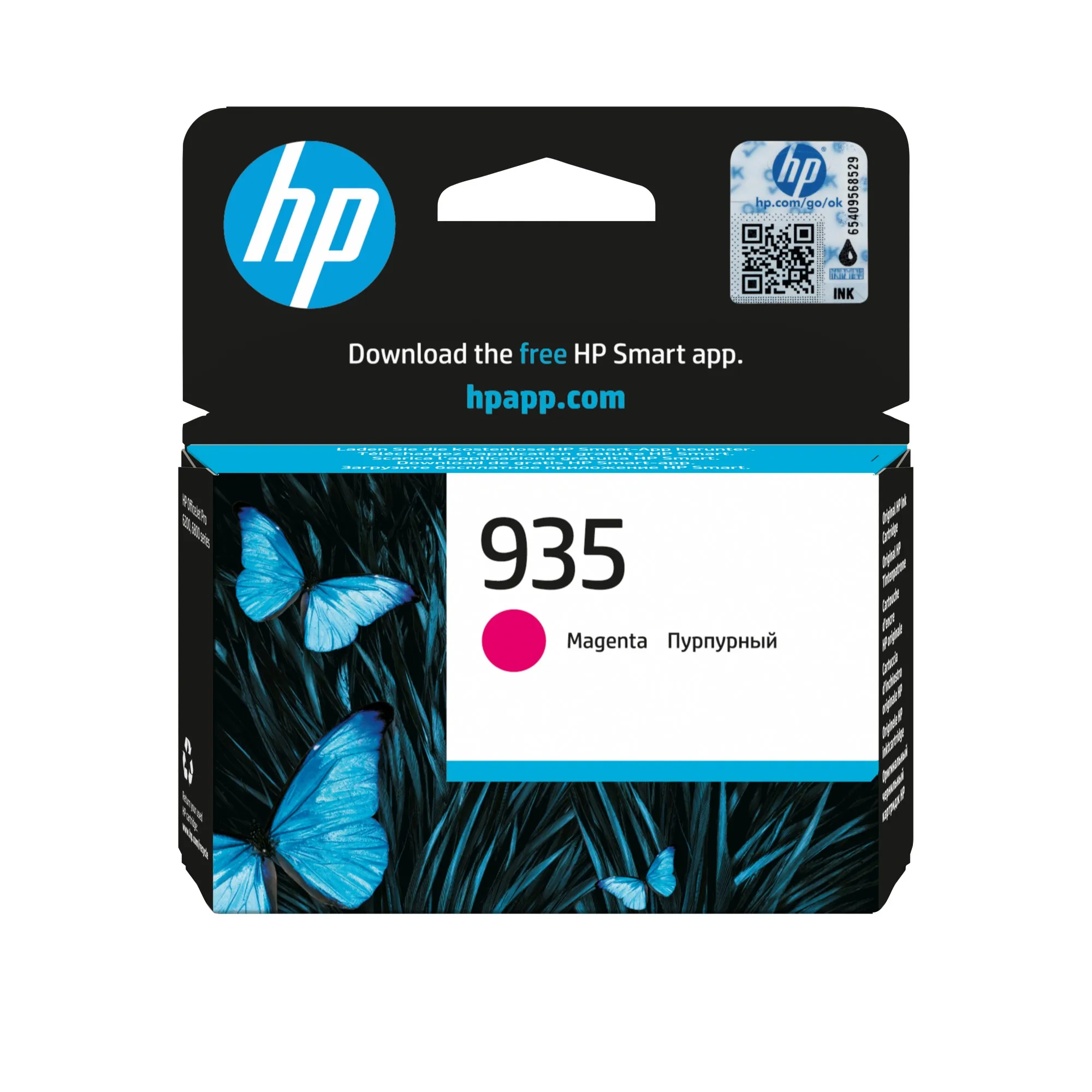ORIGINALE HP Cartuccia d'inchiostro magenta C2P21AE 935 400 pagine - immagine 1
