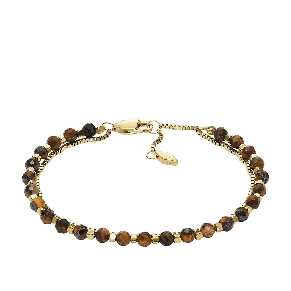 Fossil Women's Semi precious beads with lobster clasp closure bracelet - immagine 1