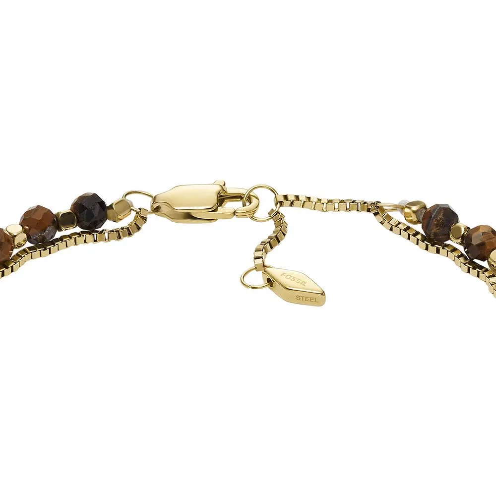 Fossil Women's Semi precious beads with lobster clasp closure bracelet - immagine 3