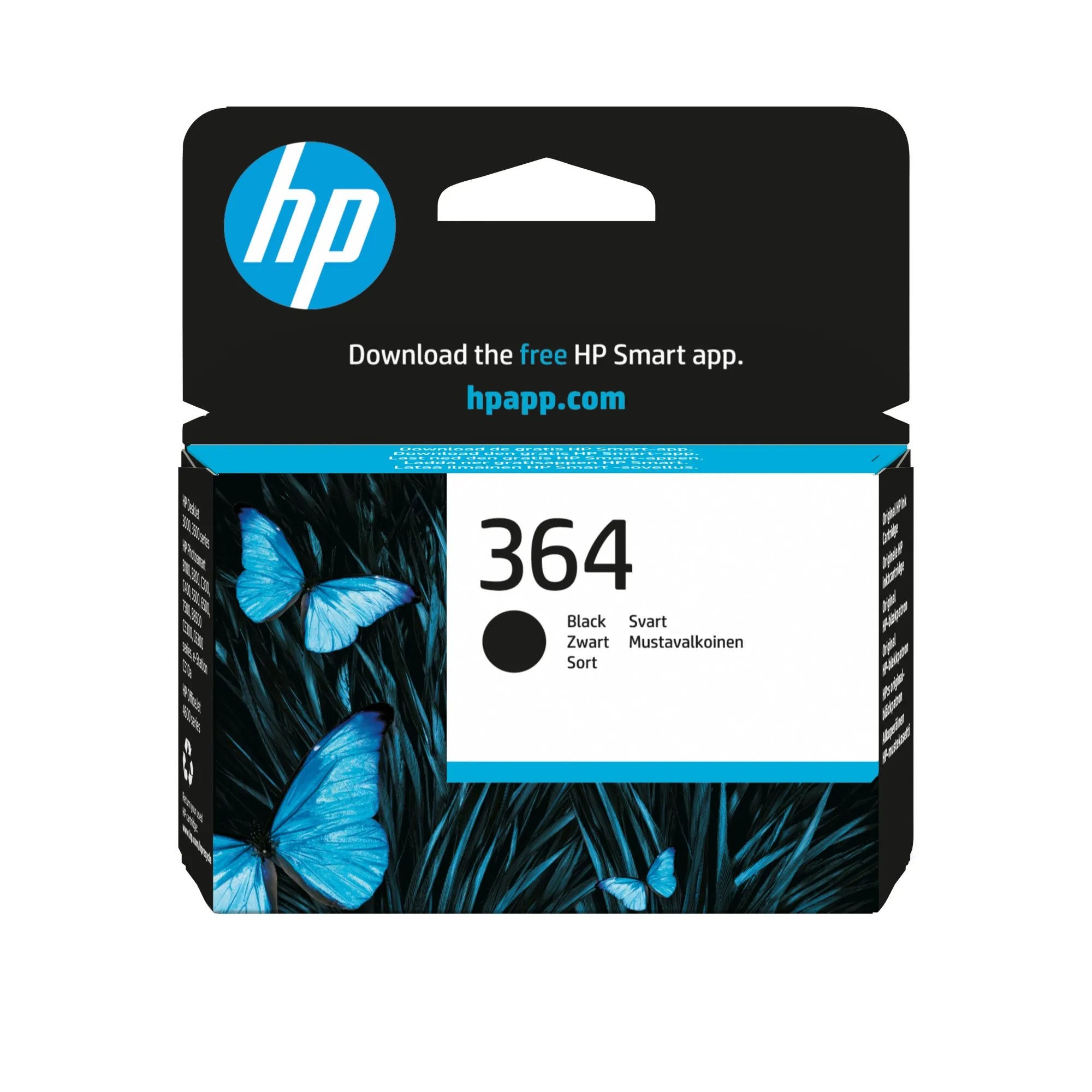 ORIGINALE HP Cartuccia d'inchiostro nero CB316EE 364 250 pagine 75ml - immagine 1