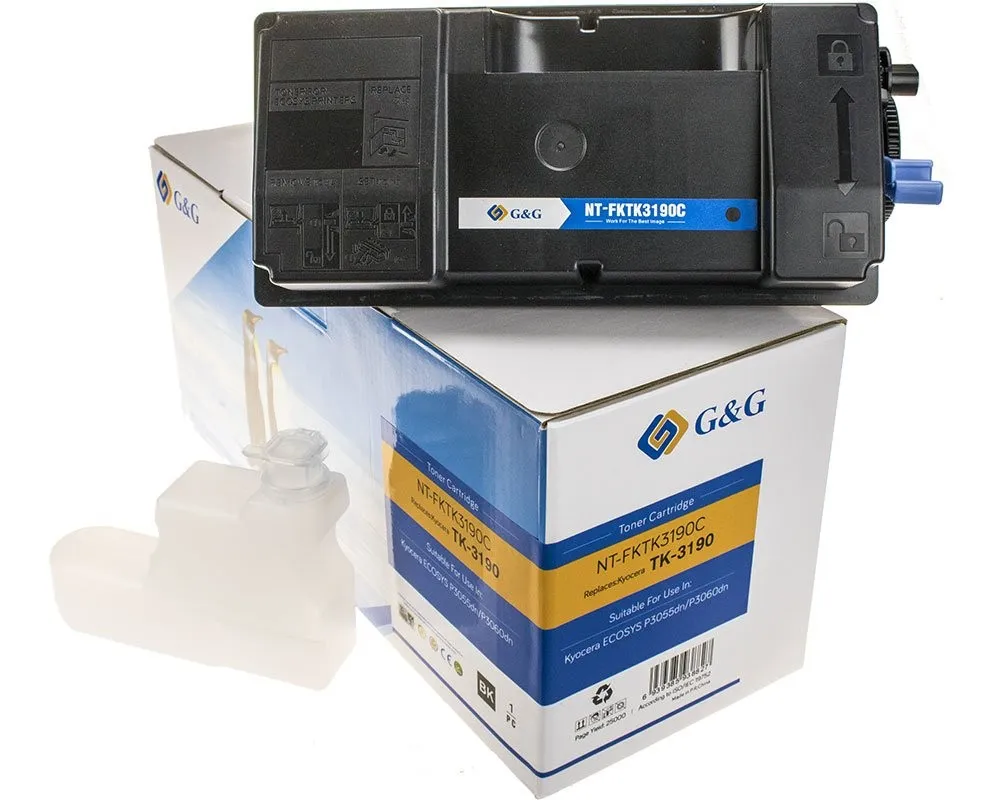 Toner G&G Kyo Tk-3190 K 25500 Pag - immagine 1