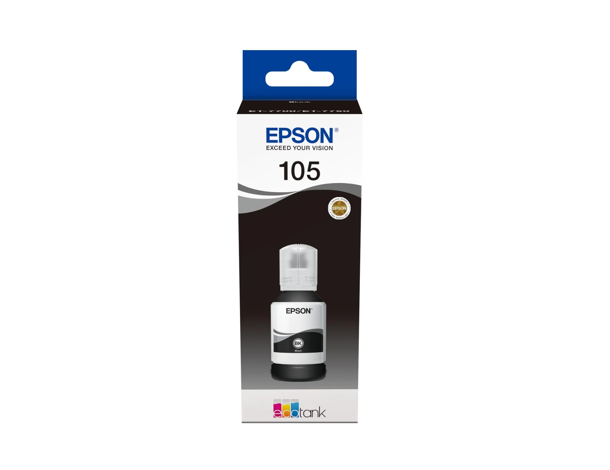 ORIGINALE Epson Cartuccia d'inchiostro nero C13T00Q140 105 8000 pagine 140ml - immagine 1