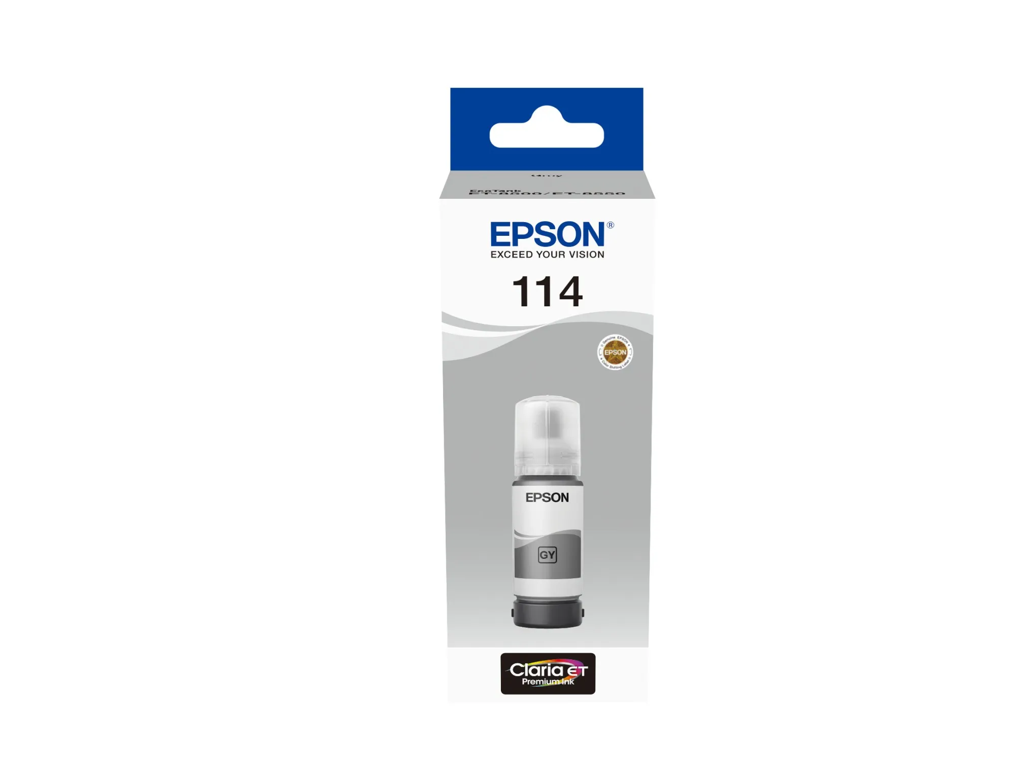 ORIGINALE Epson Cartuccia d'inchiostro Grigio C13T07B540 114 2300 pagine 70ml - immagine 1