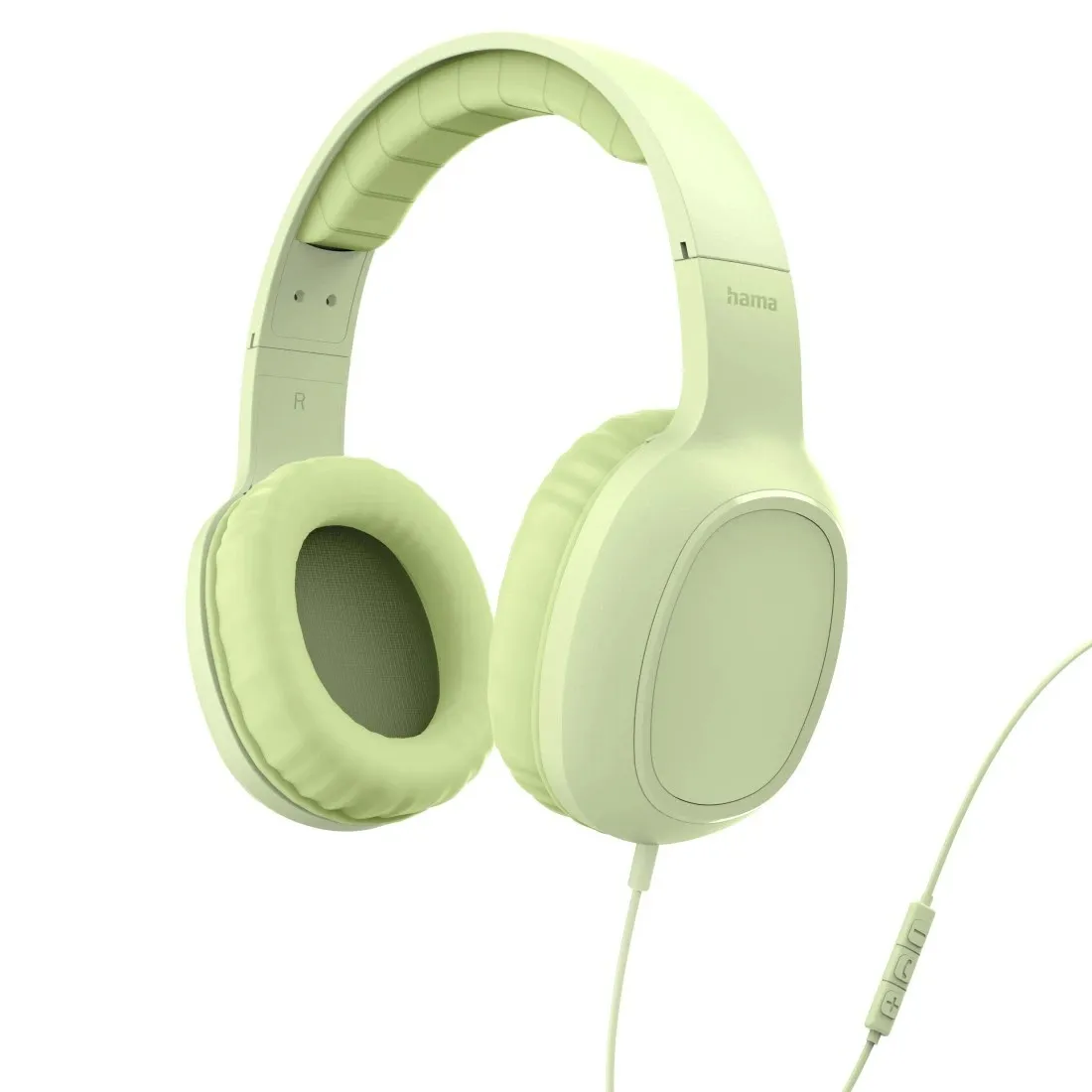Hama Fun C Auricolare Cablato A Padiglione Musica e Chiamate USB tipo-C Verde - immagine 1