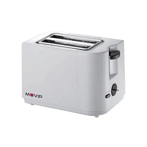 Muvip Tostapane 700W - Capacità per 2 Fette - 6 Livelli di Doratura - Arresto Automatico e Manuale - immagine 1