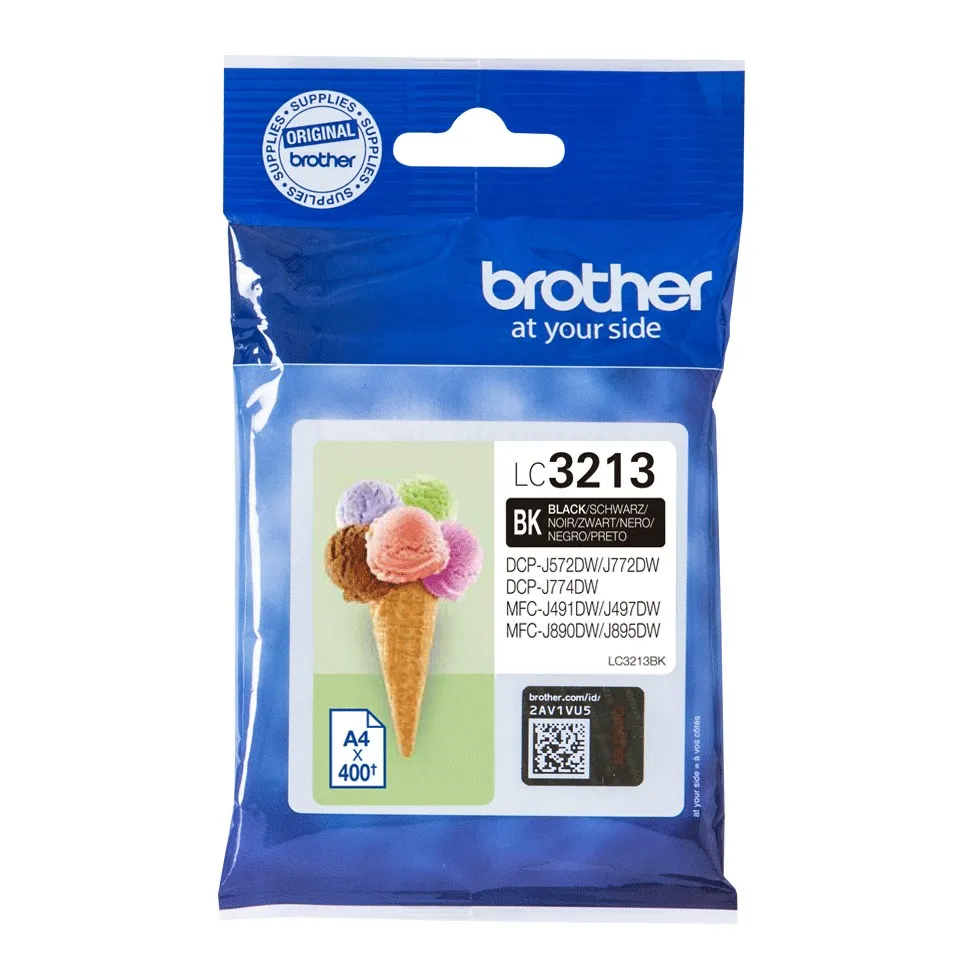 Originale Brother LC3213 cartuccia nero - LC3213BK - immagine 1