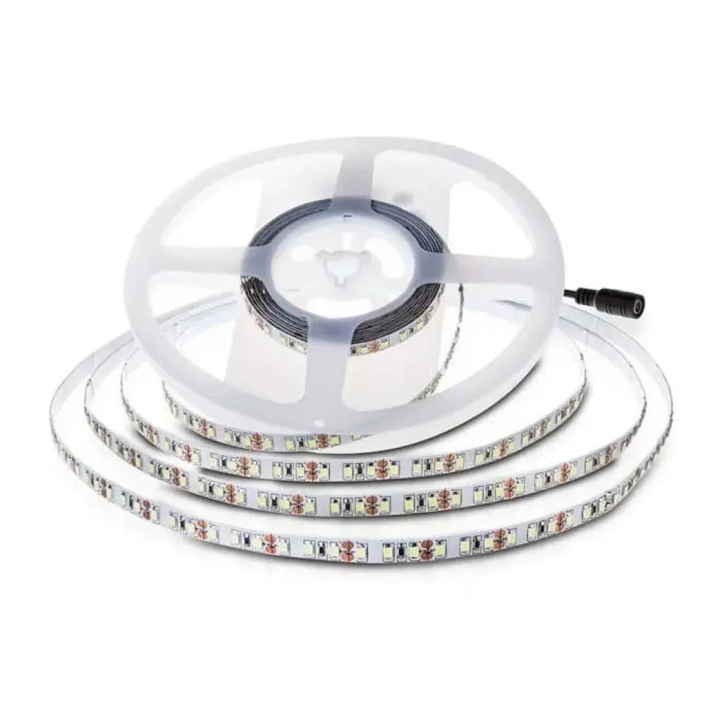 V-TAC Strip LED SMD2835 75W/m 10m 120 LED/m 4000K 24V IP20 10mm - immagine 1