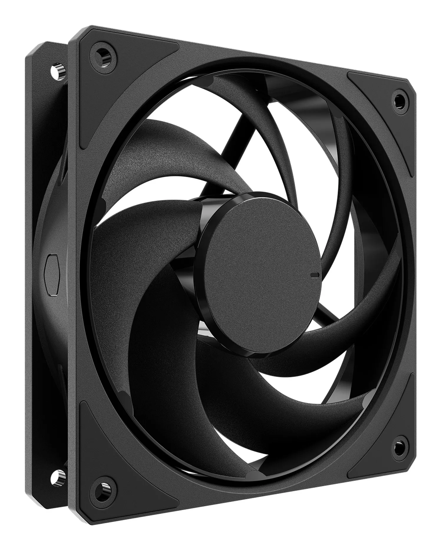 Cooler Master Mobius 120 Black Edition Case per computer Ventilatore 12 cm Nero 1 pz - immagine 1