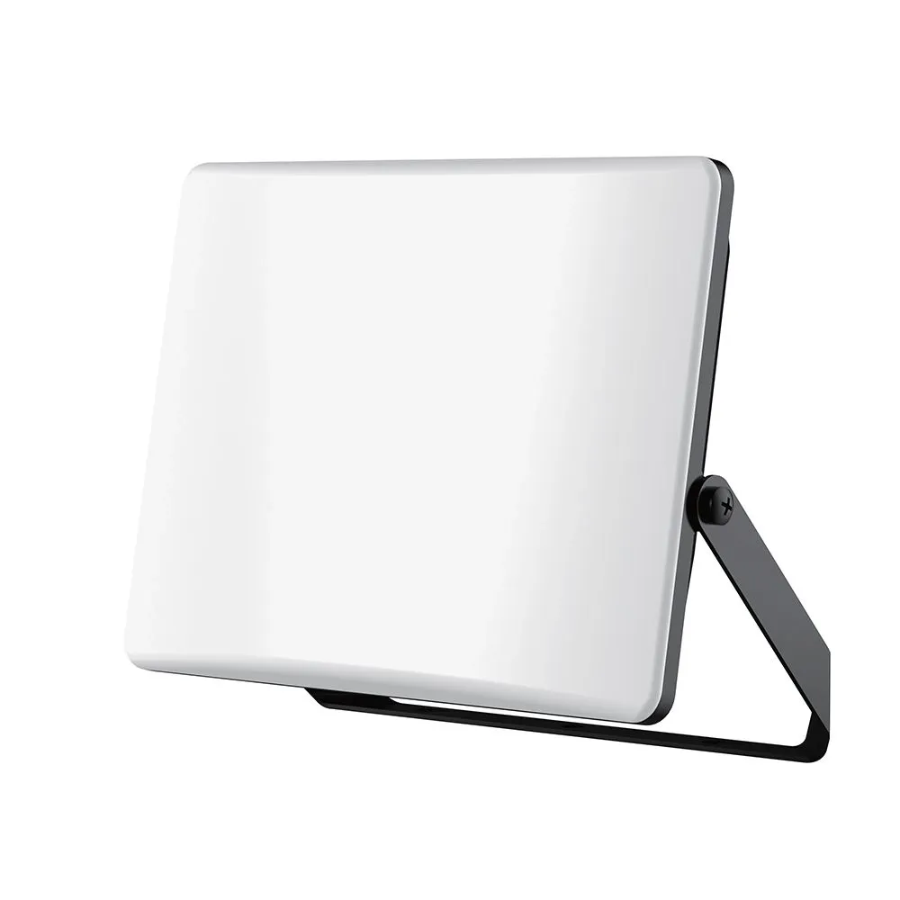 100W Led Floodlight With Milky Pc Cover Cct 3In1 - immagine 1
