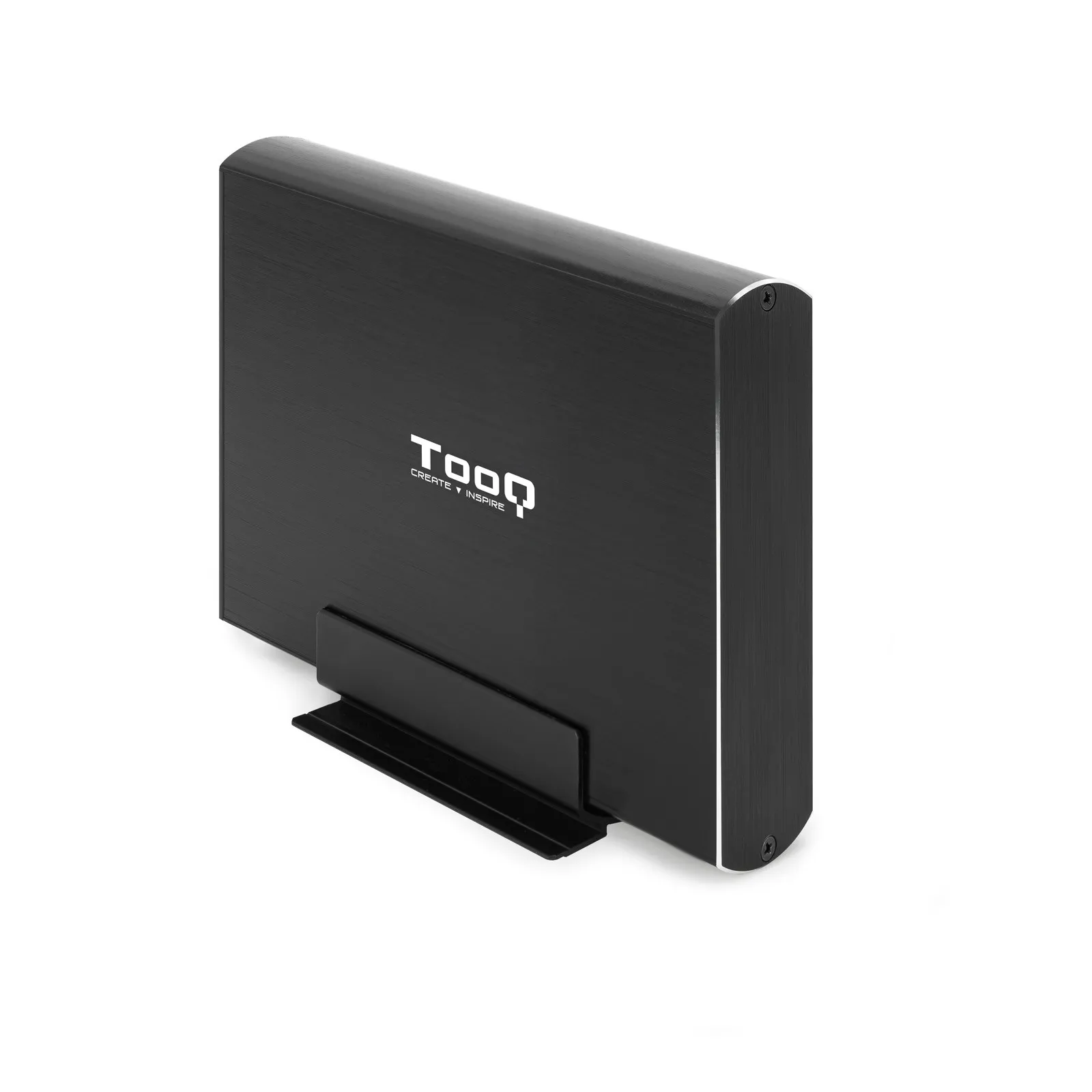 TooQ TQE-3531B contenitore di unità di archiviazione Box esterno HDD Nero 3.5 - immagine 1