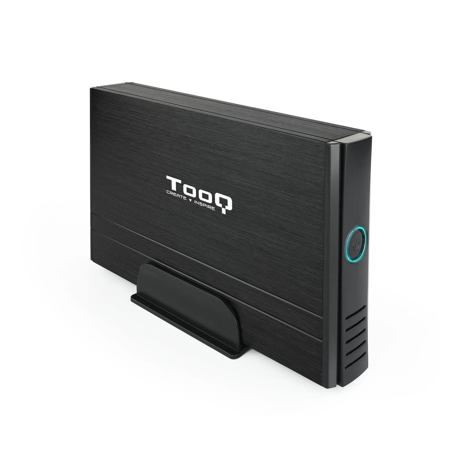TooQ TQE-3520B contenitore di unità di archiviazione Box esterno HDD Nero 3.5 - immagine 1