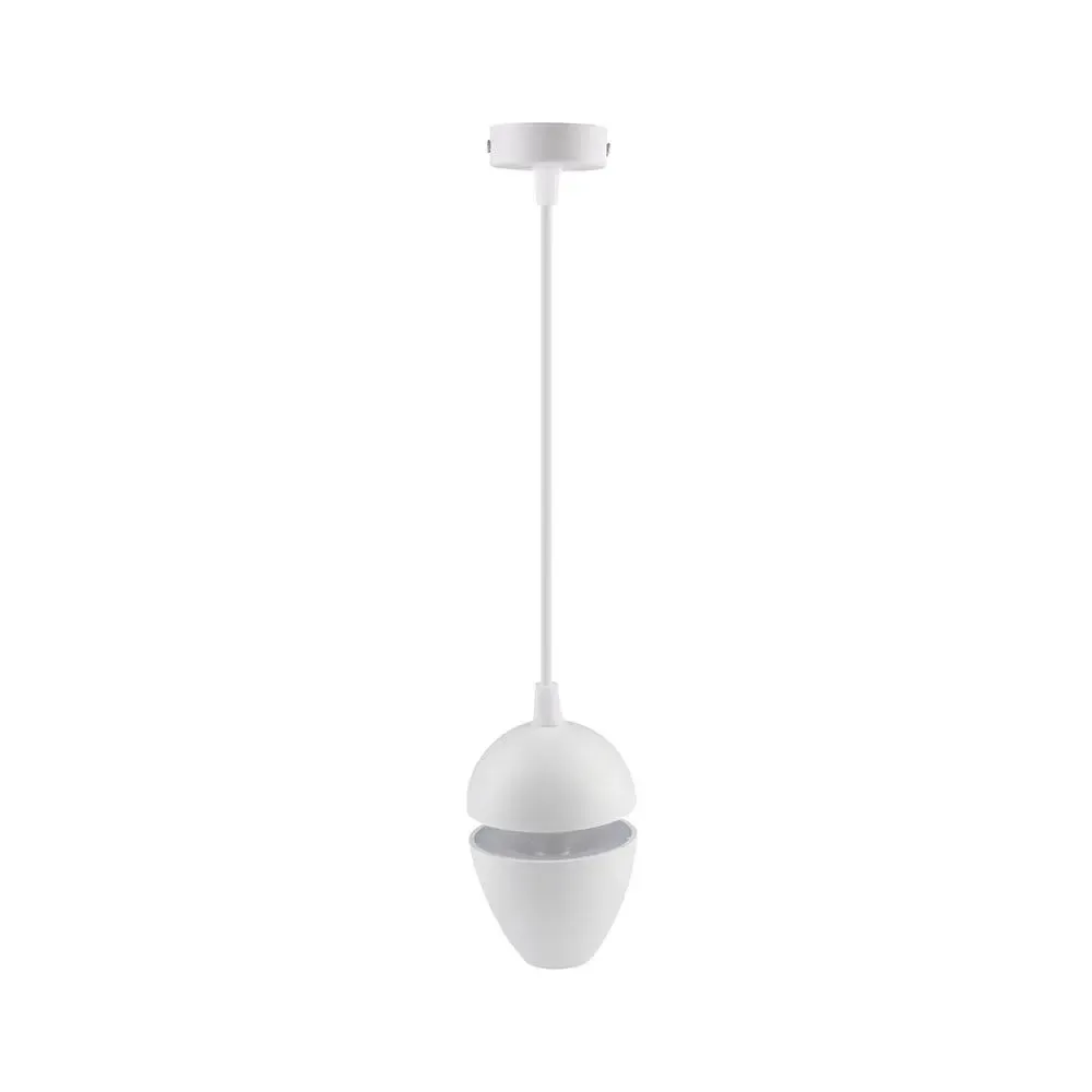 V-TAC Lampada LED a Sospensione 9W Allumino Colore Bianco H1130x80mm 3000K - immagine 1