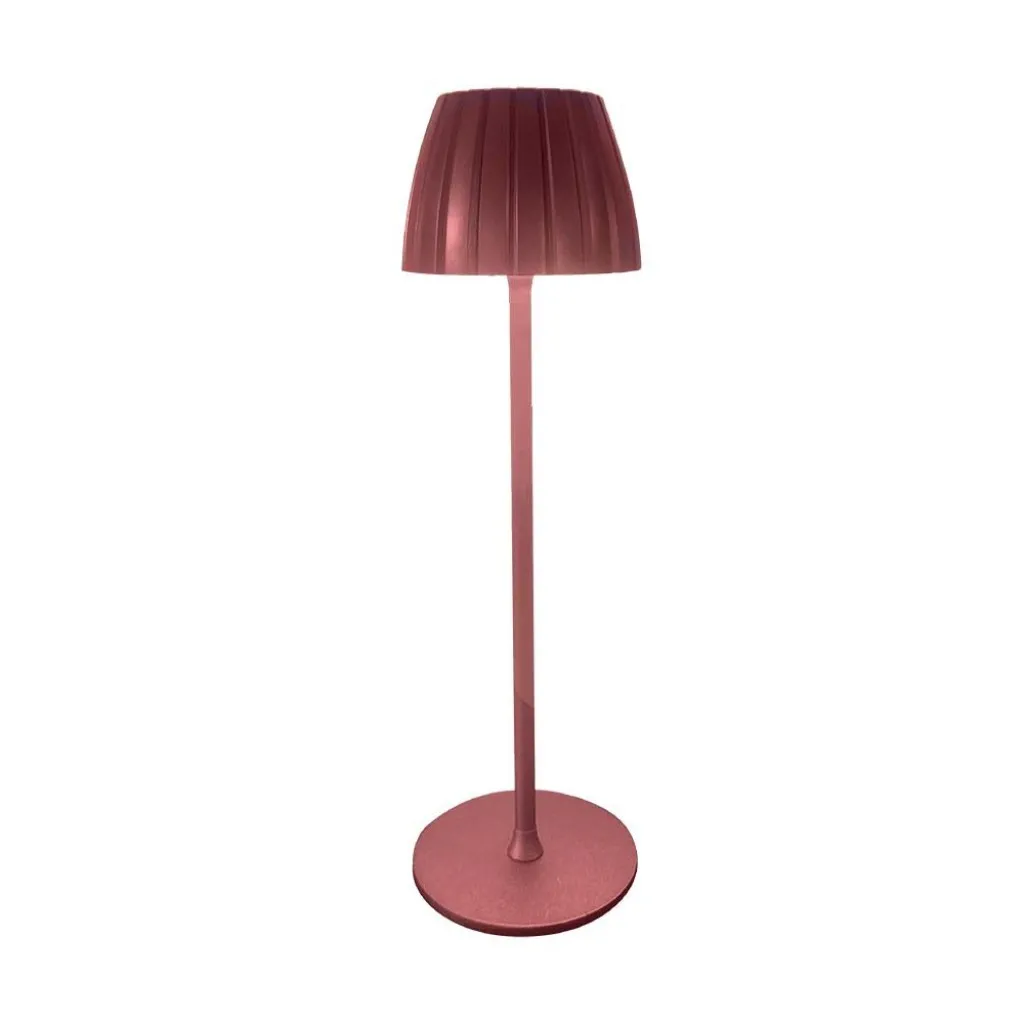 V-TAC Lampada LED da Tavolo 2.7W 105*340mm Colore Marrone ricaricabile con USB C Touch Dimmerabile 3in1 - immagine 1