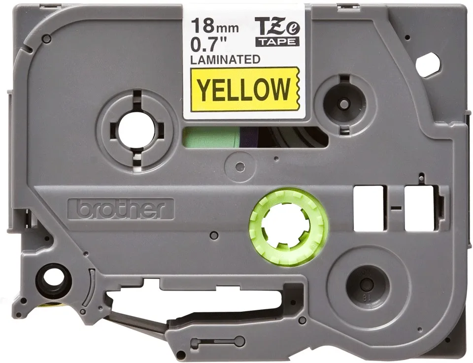 Brother TZE641 nastro per etichettatrice Nero su giallo TZe - immagine 1