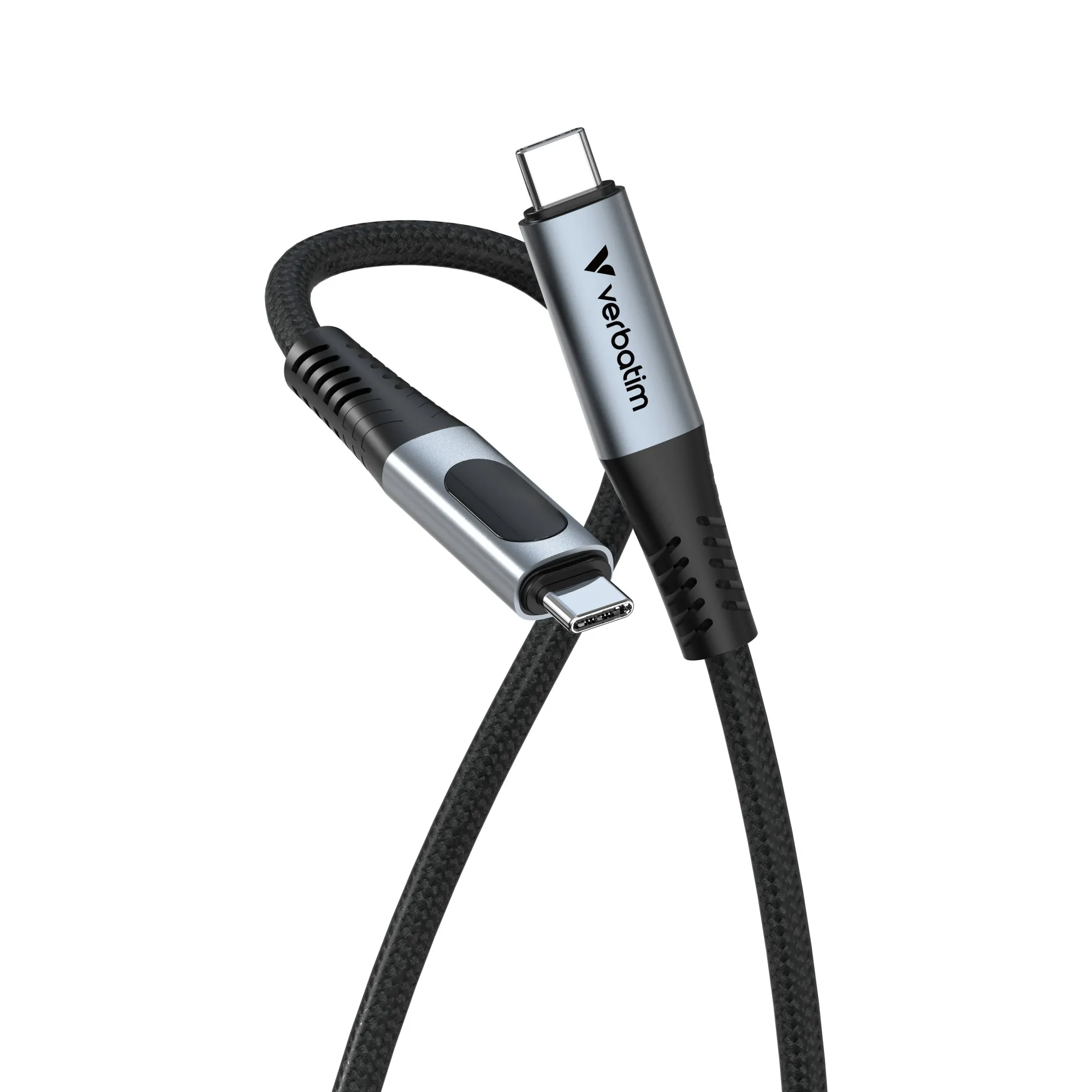 Verbatim 31849 cavo USB USB4 Gen 2x2 12 m USB C 40 Gbit/s 240 W Nero - immagine 1