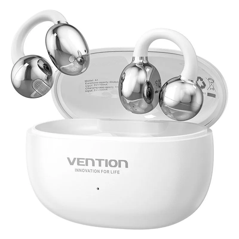 Vention ECHO CLIP A1 Auricolare Wireless A orecchio aperto Chiamate/Musica/Sport/Tutti i giorni USB tipo-C Bluetooth Bianco - immagine 1