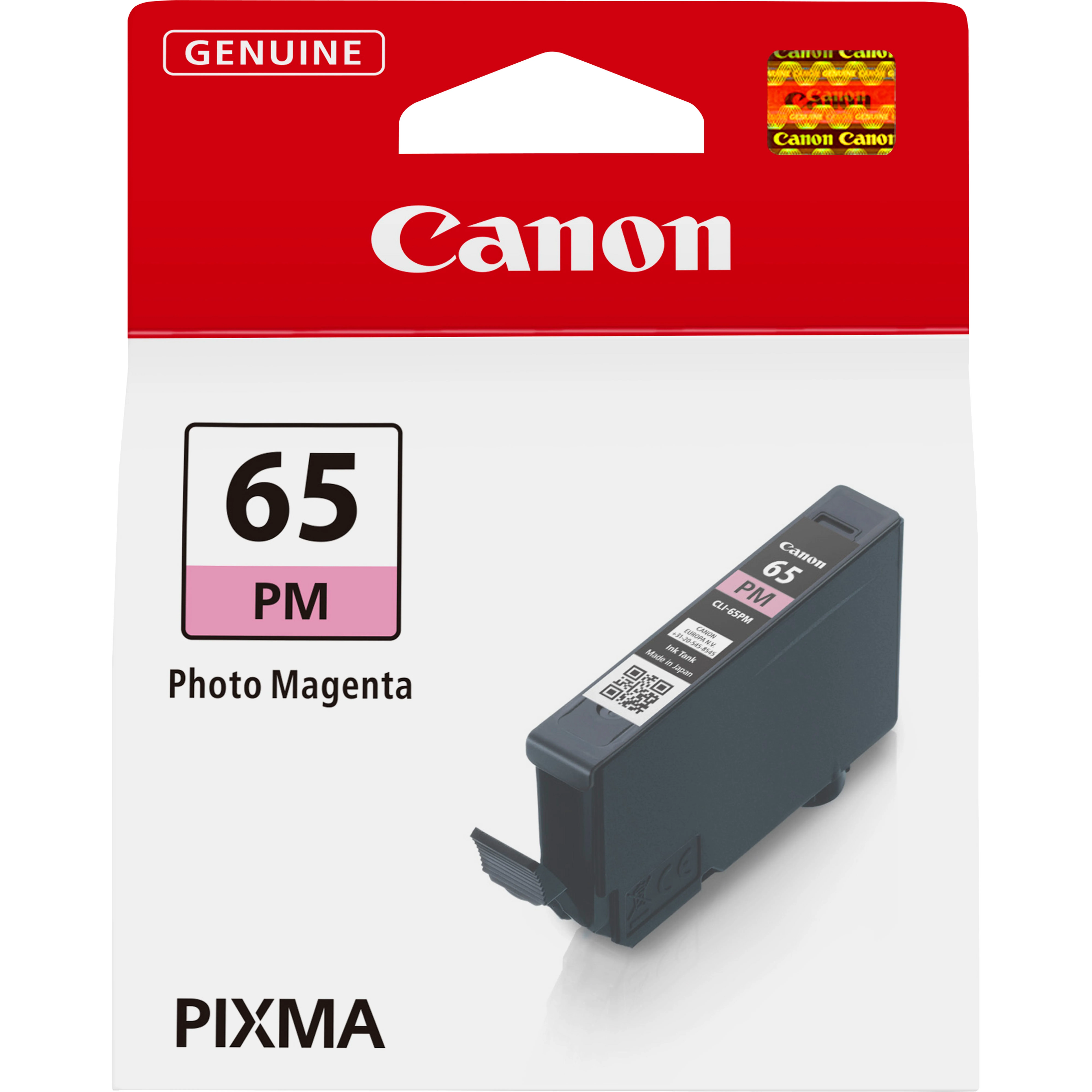 ORIGINALE Canon Cartuccia d'inchiostro magentafoto CLI-65pm 4221C001 126ml - immagine 1