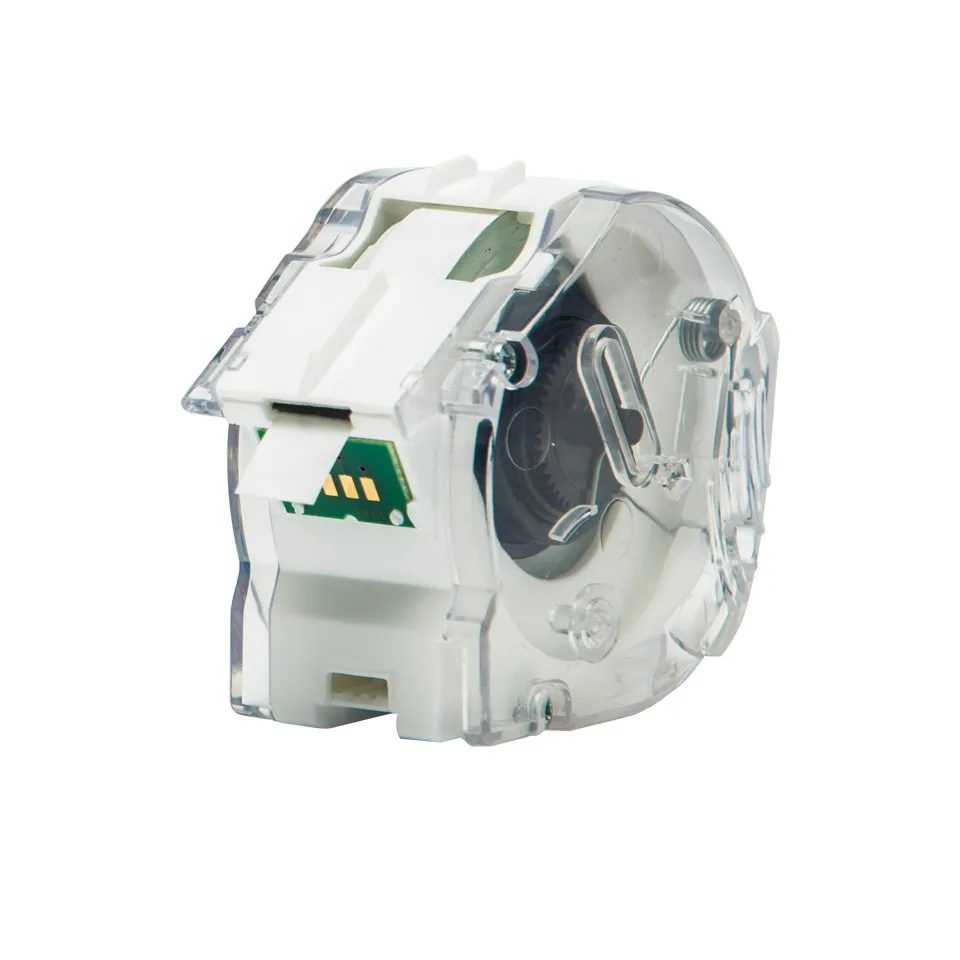 ORIGINALE Brother Etichette Violetto / Bianco CZ-1001 9 mm Rotolo di etichette colorate 9 mm x 5 m autoadesive - immagine 1