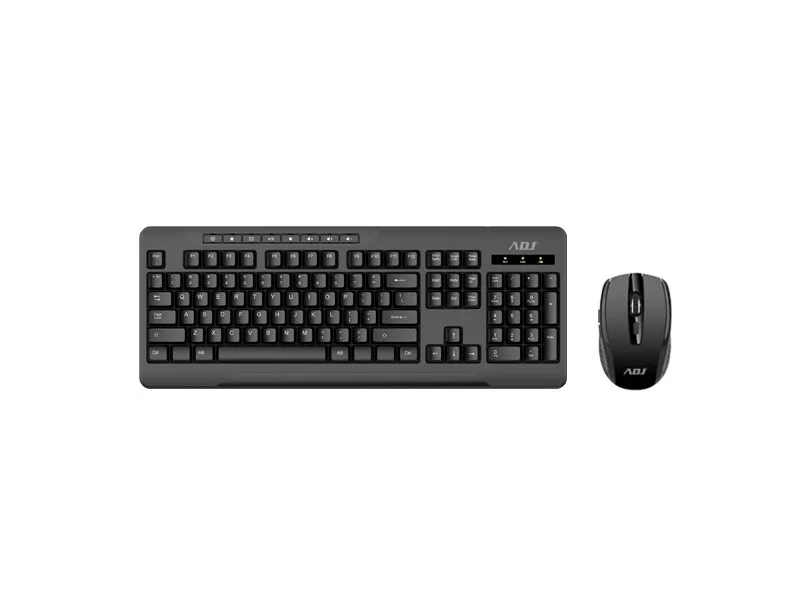 Tastiera/Mouse Kit Wifi Lexis Bk 1000Dpi 112Tasti Multiplug&Playadj - immagine 1