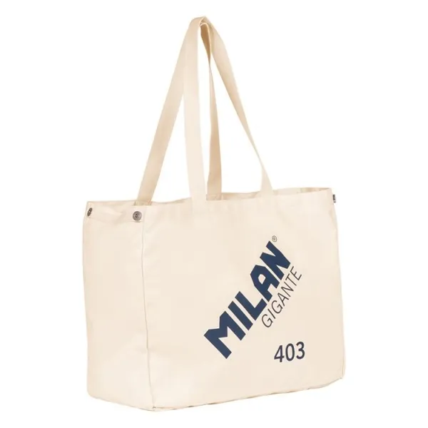 Borsa tote gigante 403 della serie Milan 1918 - Dimensioni 51x405x215 cm - Capacità 40 l - Colore beige - immagine 1